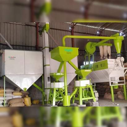 54 HP Fully Automatic Atta Chakki Plant With Multipurpose Cleaning