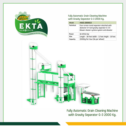 Automatic Bajra Cleaning Machine
