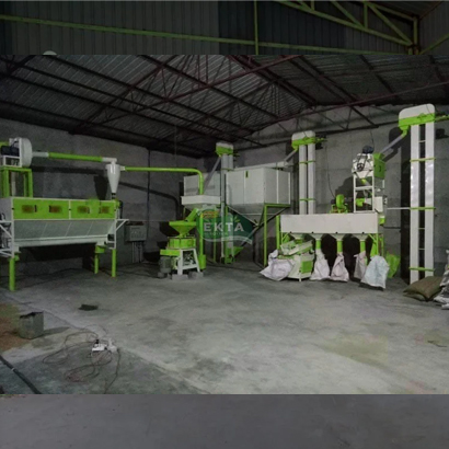 60.5 HP Fully Automatic Atta Chakki Plant With Multipurpose Cleaning
