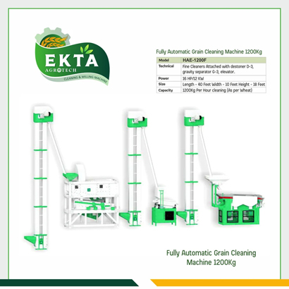 Automatic Bajra Cleaning Machine