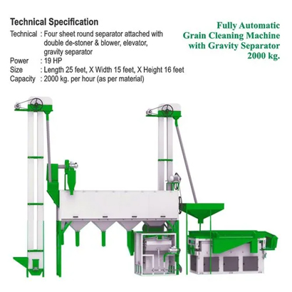 Fully Automatic Seed Cleaning Machine
