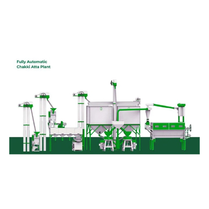 90 HP Fully Automatic Atta Chakki Plant With Multipurpose Vibro Cleaning