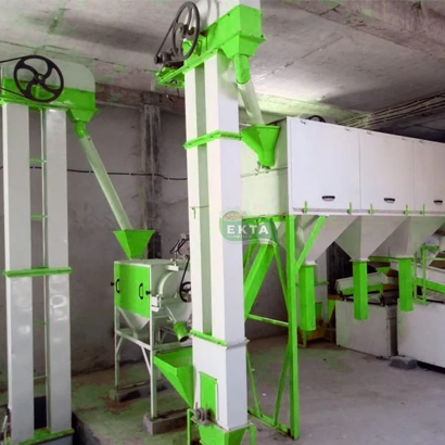 90 HP Fully Automatic Atta Chakki Plant With Multipurpose Vibro Cleaning